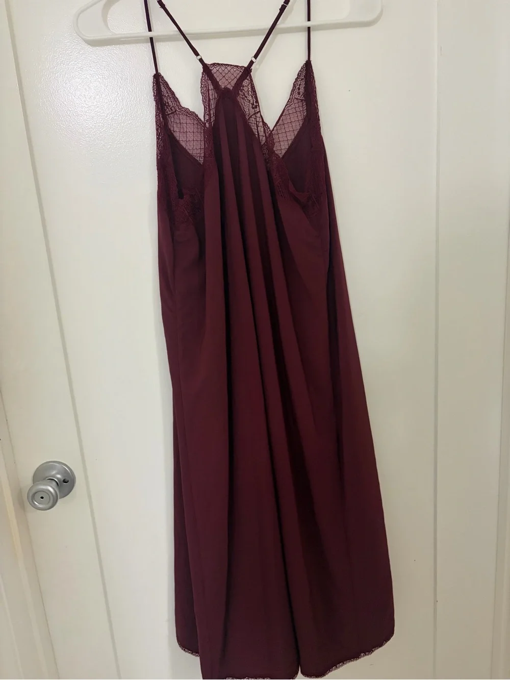 lovestitch silky burgundy